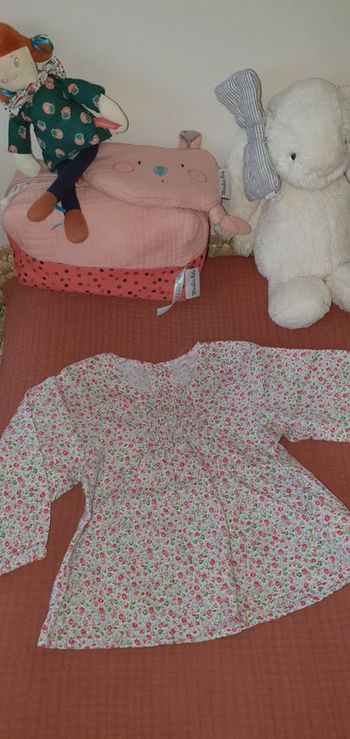 Blouse Grain de Blé taille 12 mois