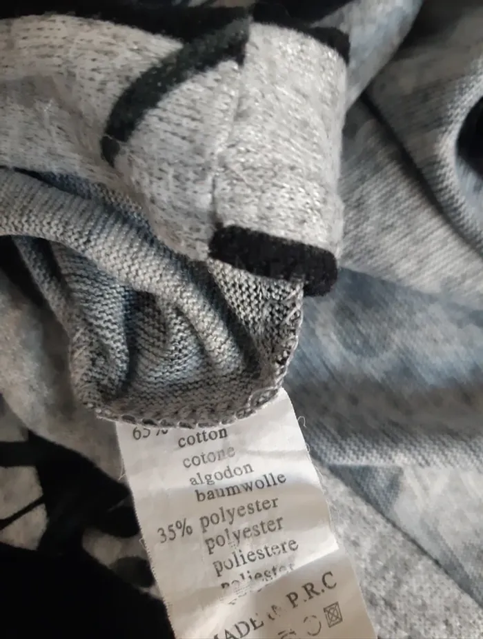 Pull long gris XIN DA T38/40 - photo numéro 6