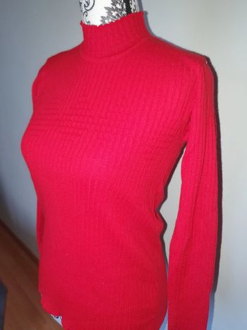 Pull chaussette rouge