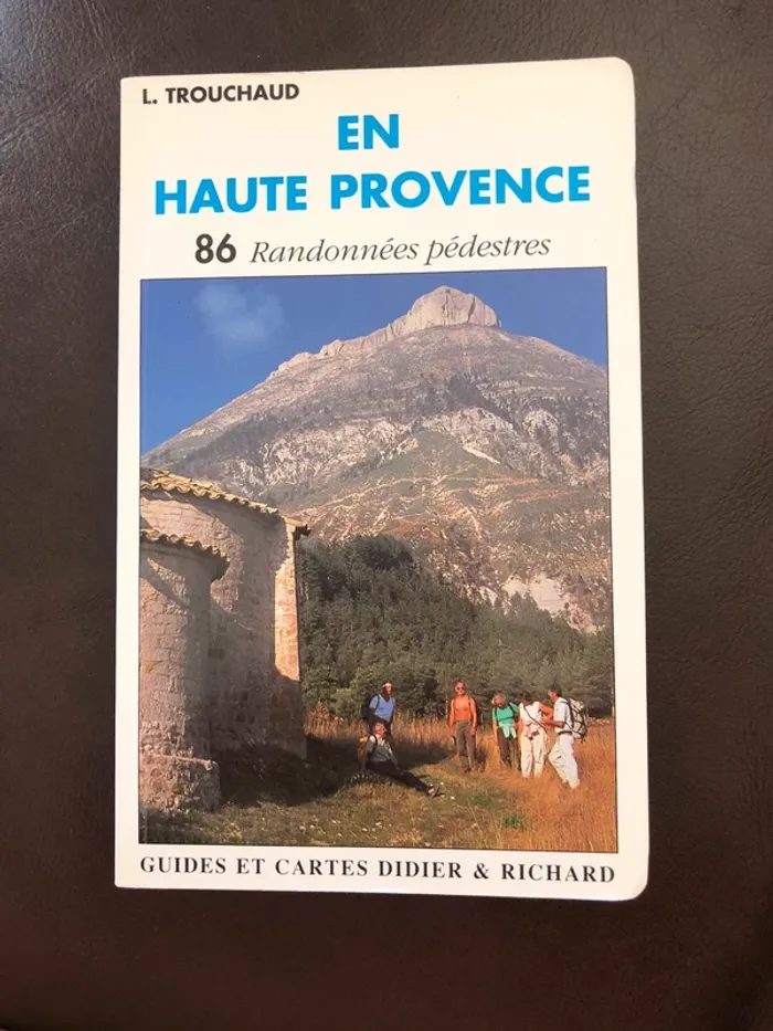 Livre Randonnées pédestres en haute Provence