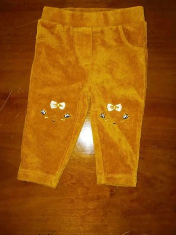 Pantalon camel 3 mois orchestra