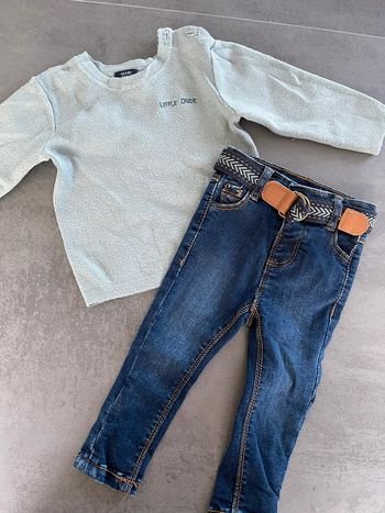 Ensemble pull + jean