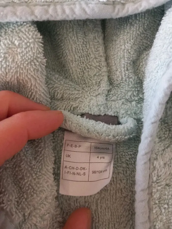 Peignoir personnalisé "Milo" taille 4 ans - photo numéro 5