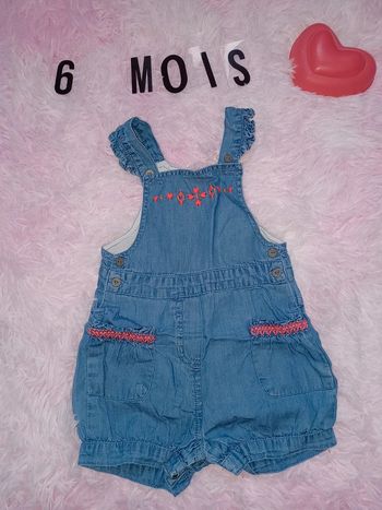 Salopette short