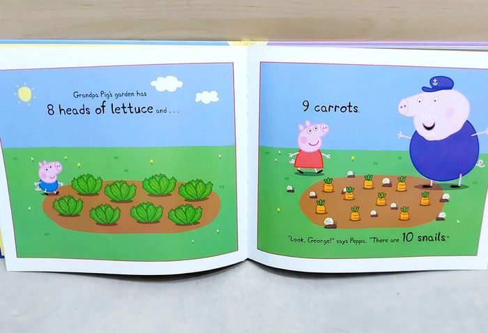 📚 livre en anglais : count to twenty with peppa and George - photo numéro 3