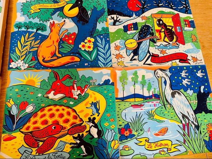 Ancien jeu de cubes Jeu Jura - photo numéro 5