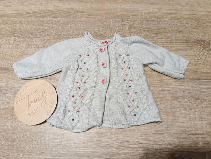 Gilet 3 mois fille DPAM