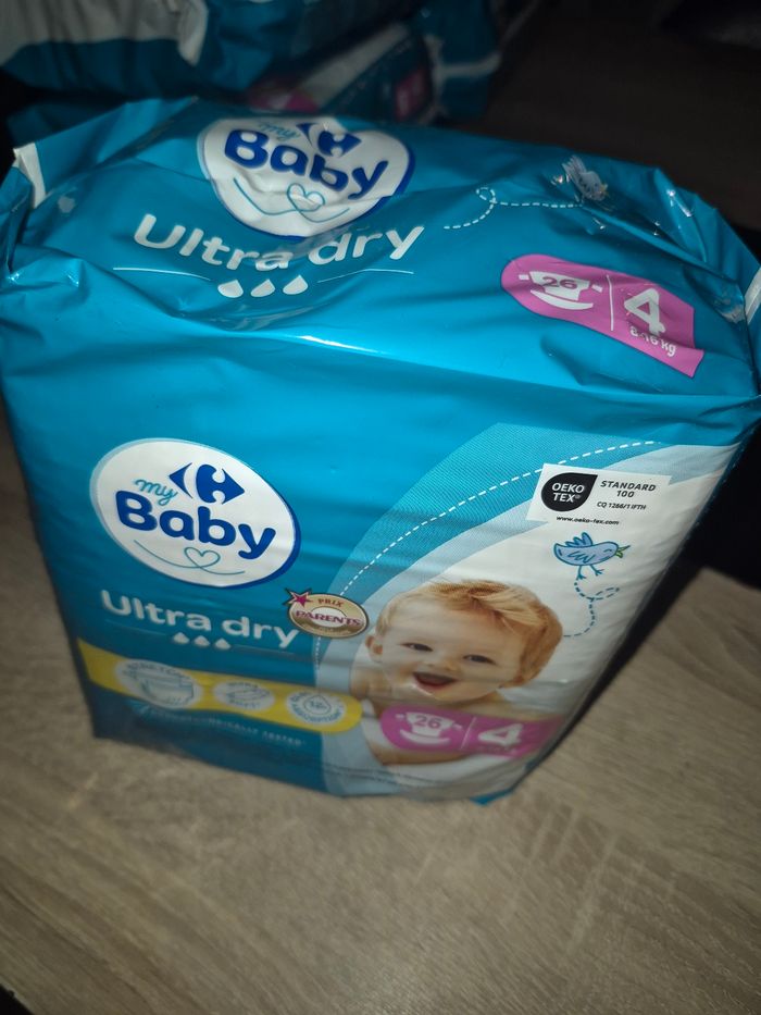 Paquet de couche my baby taille 4 neuf - photo numéro 2