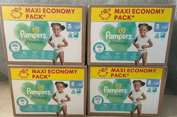 Couches pampers premium protection T5
