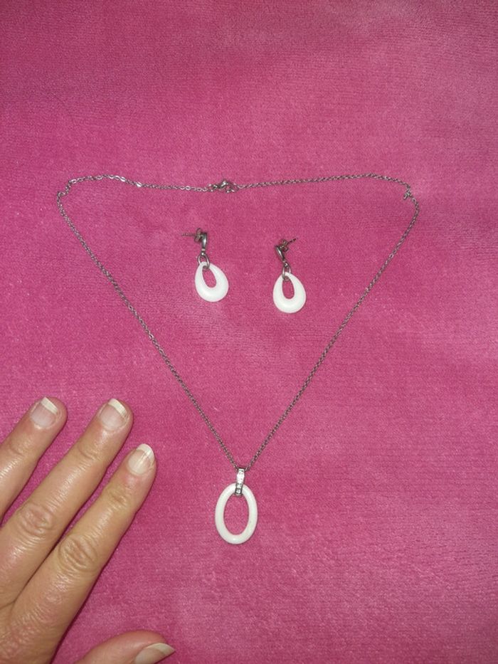 Parure bijoux céramique