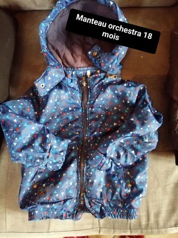 Blouson orchestra 18 mois