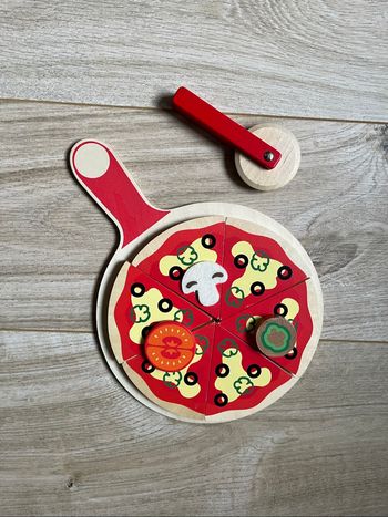 Jouets en bois pizza Vert baudet
