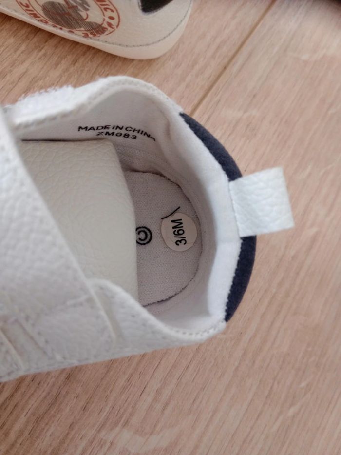 Chaussures bébé 3 6 mois #lot de 3 c68 - photo numéro 5