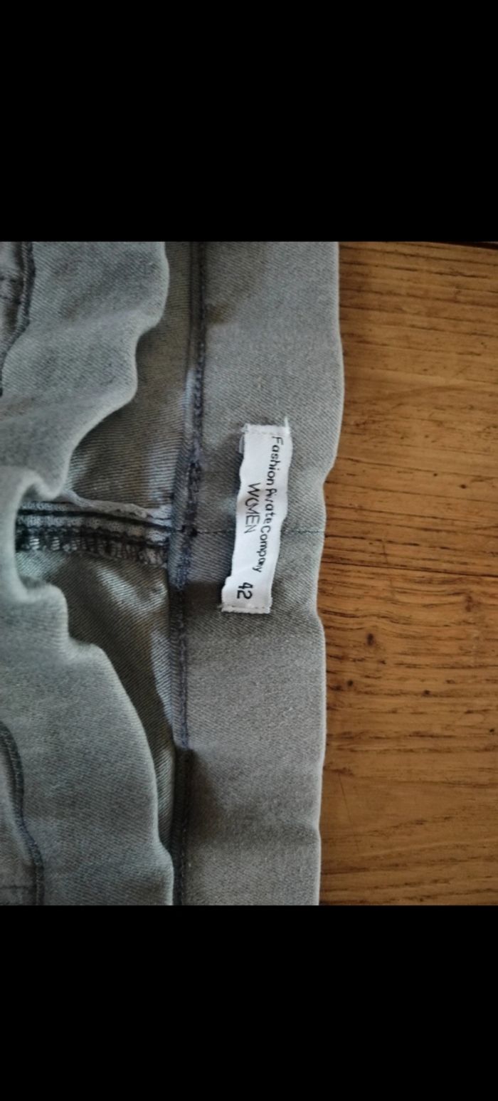 Pantalon slim gris - photo numéro 2