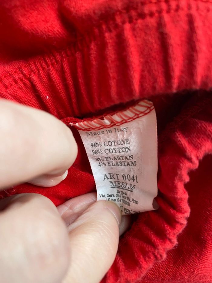 Legging rouge 36 mois - photo numéro 3