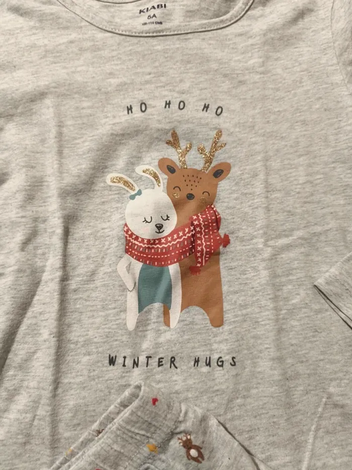 Pyjama de Noël Kiabi 5 ans - photo numéro 3