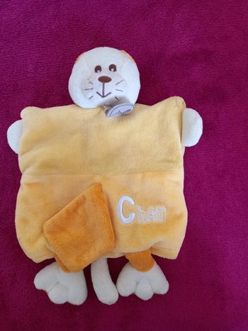 Doudou alphabet chat Baby Nat