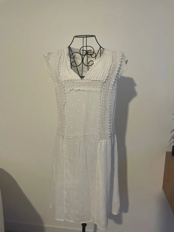 Robe blanche Grain de malice