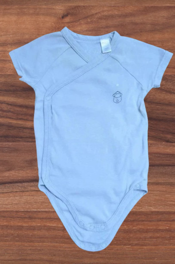 Bodie body gris Fille Garçon Mixte 6 mois