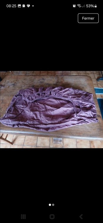 Drap housse 1 personne 
