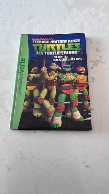 Livre Teenage Mutant Ninja Turtles - Les Tortues débarquent à New York ! - La Bibliothèque Verte