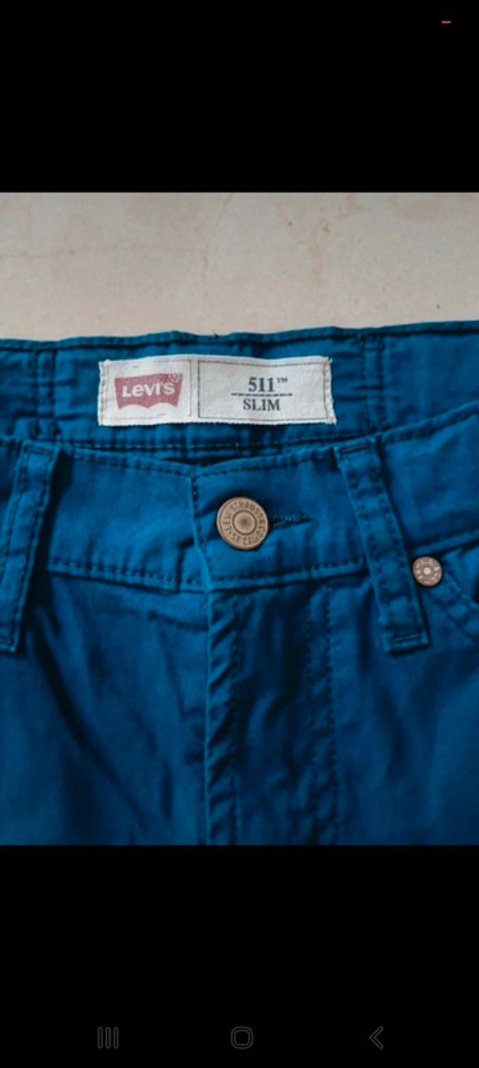 Short Levi's💫bleu💫Taille 14 ans - photo numéro 2