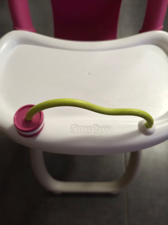 Chaise haute poupon Smoby - photo numéro 2