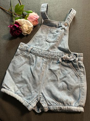 Salopette short fille
