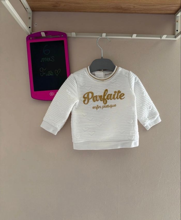 Joli sweat épais - T6mois - Gémo