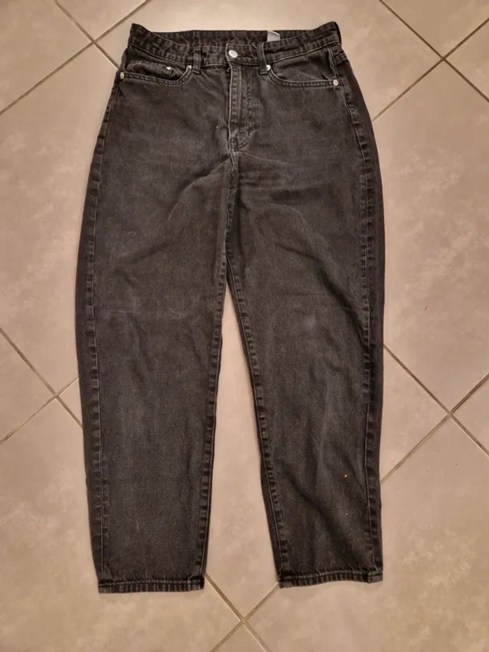 Jean ultra hight waist femme 38 - photo numéro 4
