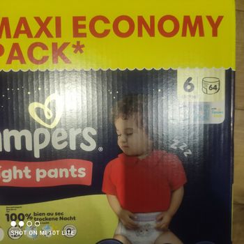 Couches pampers pants night