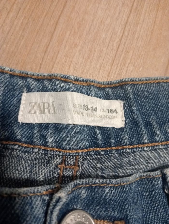 Short jeans garçon zara taille 13-14 ans - photo numéro 3