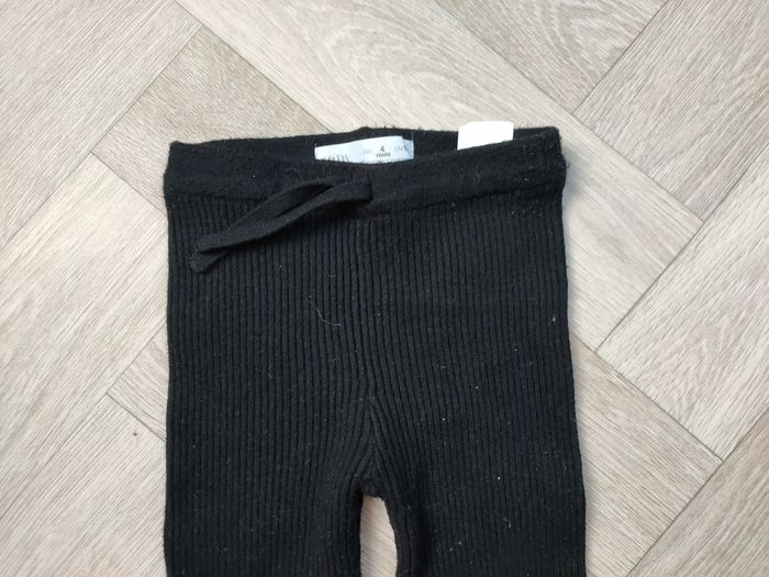 Tenue unisexe marinière et legging maille Zara noir 4 ans - photo numéro 8
