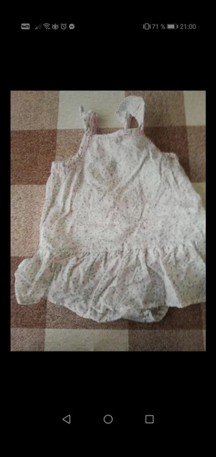 Grenouillère à bretelles la redoute 12 mois