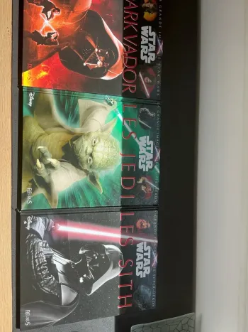 Lot de livres la grande imagerie des super héros . Star wars