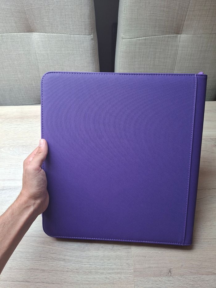 Classeur xxl de rangement pour 480 cartes Pokémon de qualité premium en violet 🟪 - photo numéro 8