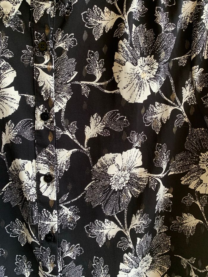 Chemise à fleurs Emma & Ella taille 38 - photo numéro 3