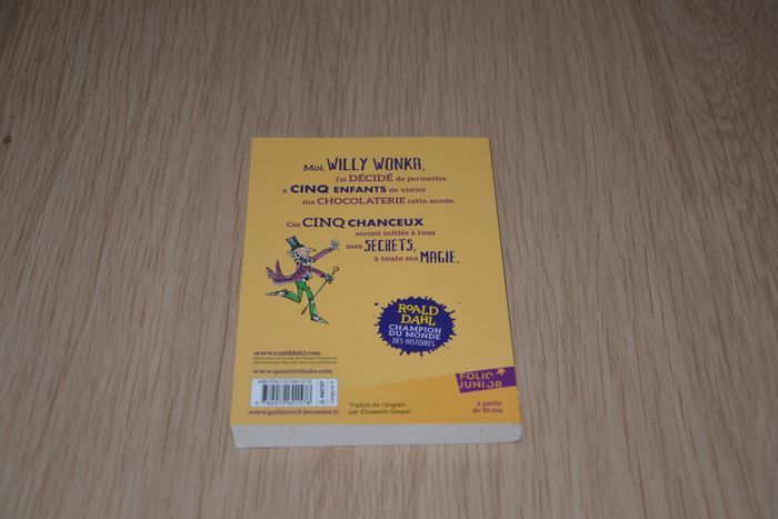 Charlie et la Chocolaterie *Folio Junior* - photo numéro 2