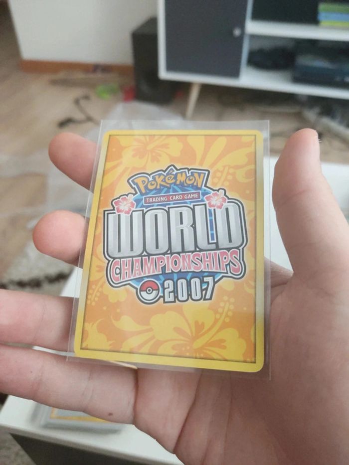 Carte Pokémon windstorm World championship 2007 - photo numéro 2