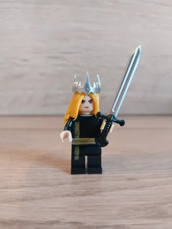 Figurine type lego Sauron seigneur des anneaux