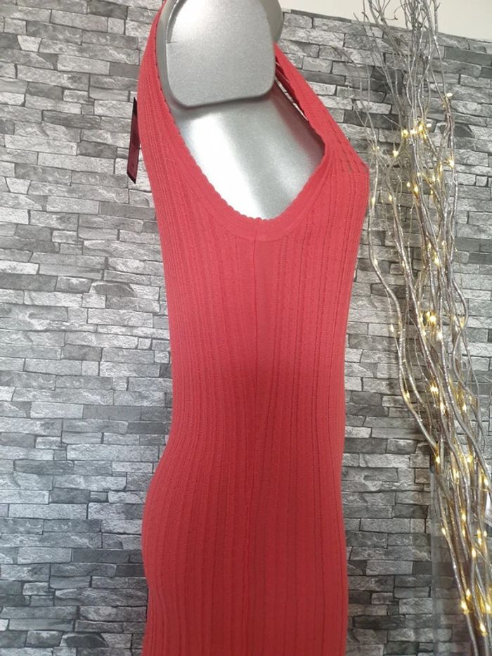 Robe longue sexy Corail Taille M - photo numéro 3