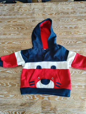 🍁 sweat à capuche bébé 6 mois 🍁
