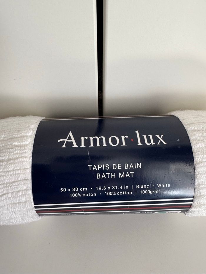 Tapis de bain Armor-lux 50/80cm.100% coton - photo numéro 2