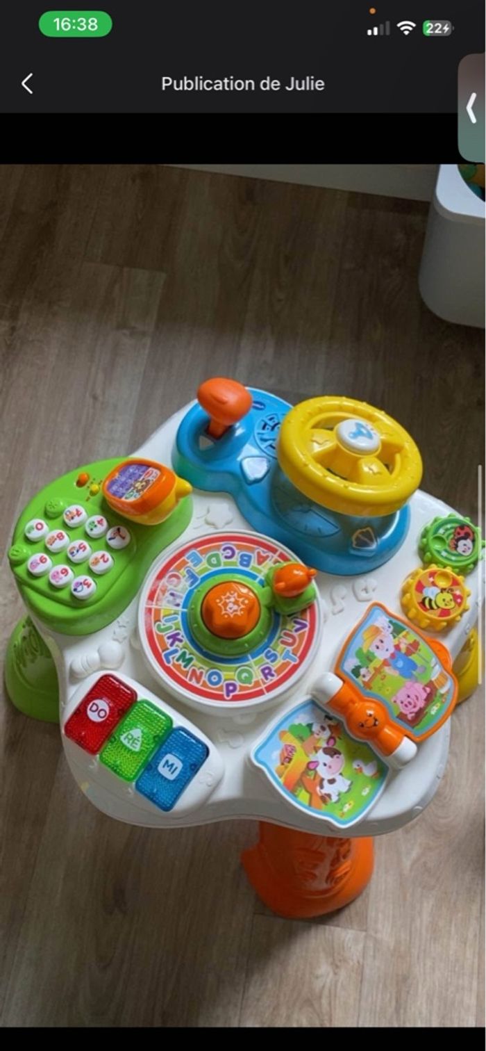 Table d activité français anglais - photo numéro 2