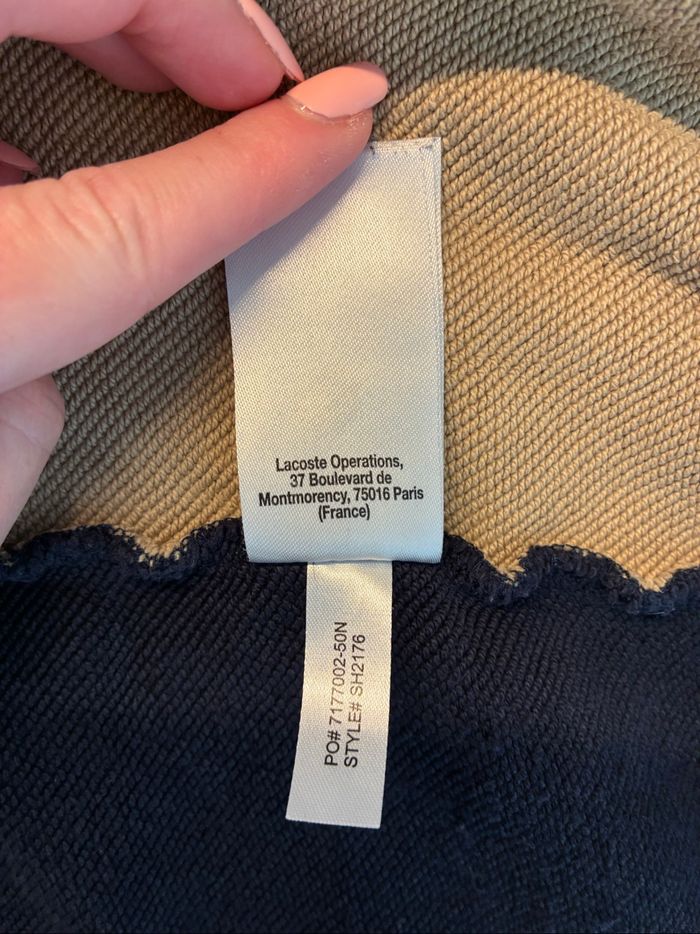 Veste à capuche Lacoste homme - photo numéro 4