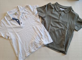 Lot 2 polos 8 ans