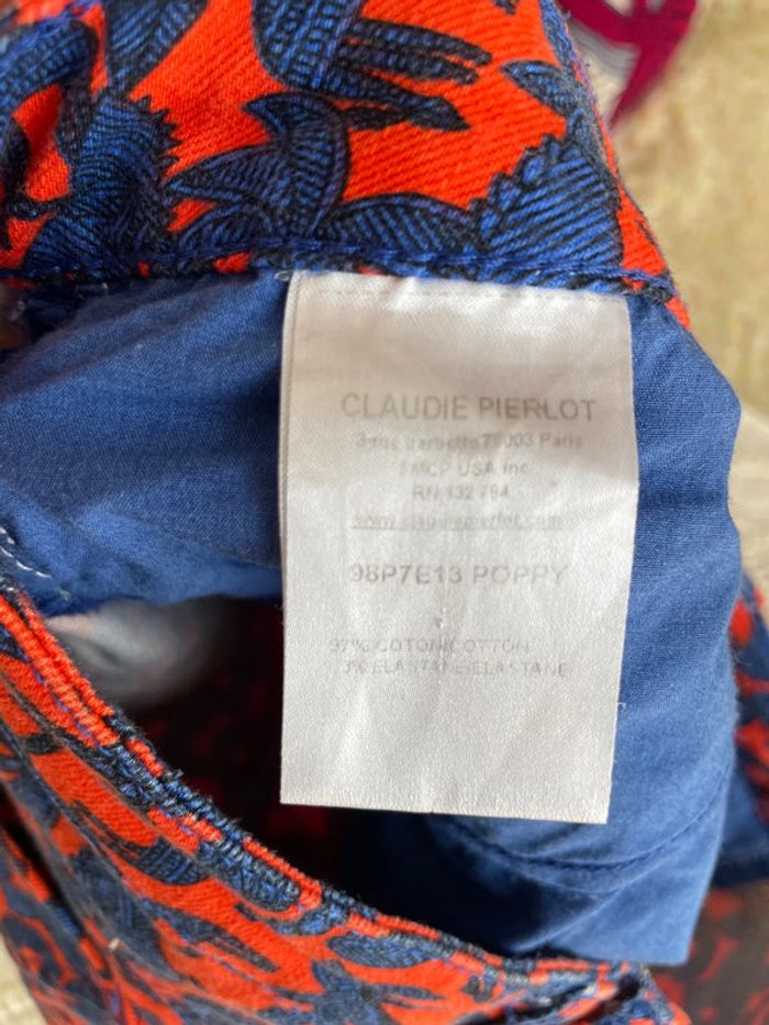 Pantalon slim Claudie Pierlot taille 38 - photo numéro 4