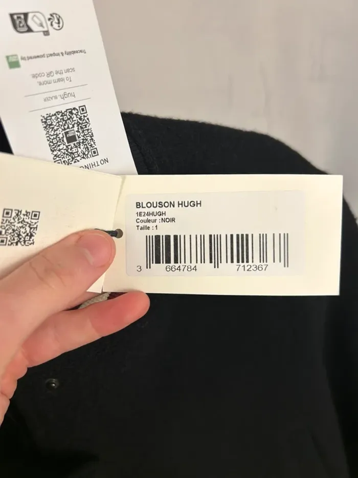 Bomber Ba&sh en laine T.1 / S neuf - photo numéro 3