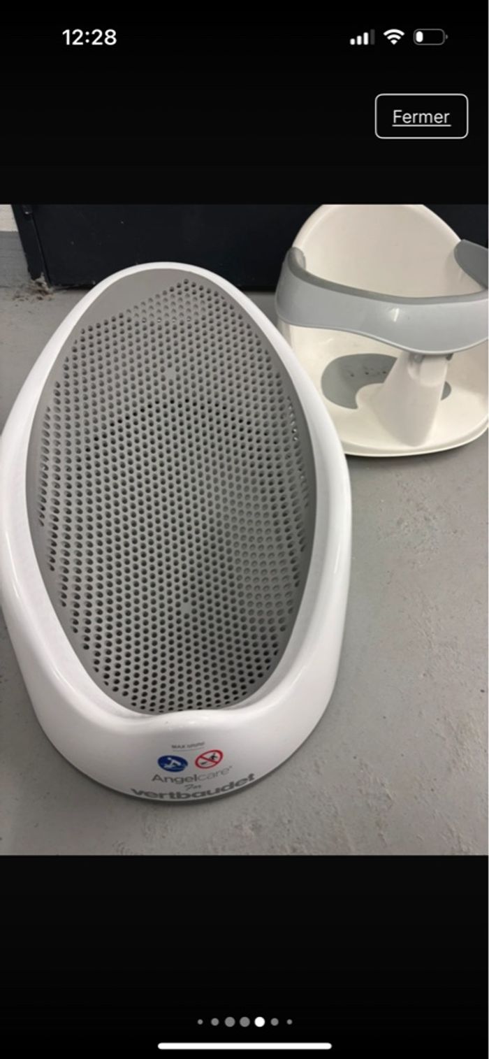 Lot transat de bain et fauteuil de bain - photo numéro 4
