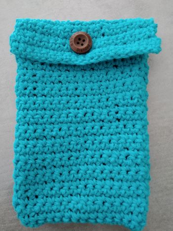 Pochette portable au crochet